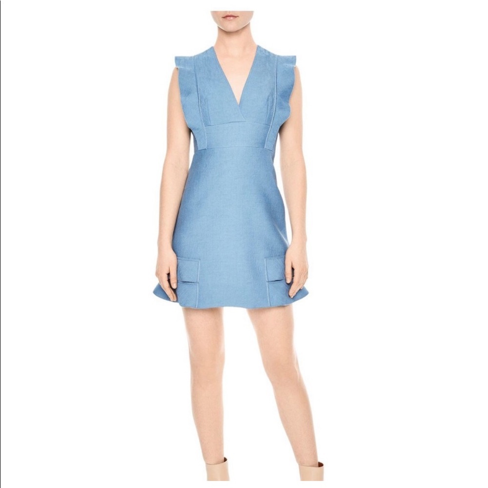 Sandro Blue Capri Dress (bought in Paris!)